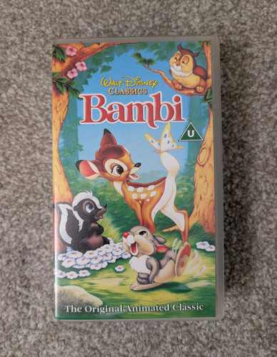 Walt disney classics bambi vhs - walt,