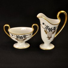 Limoges T&V Creamer Open Sugar