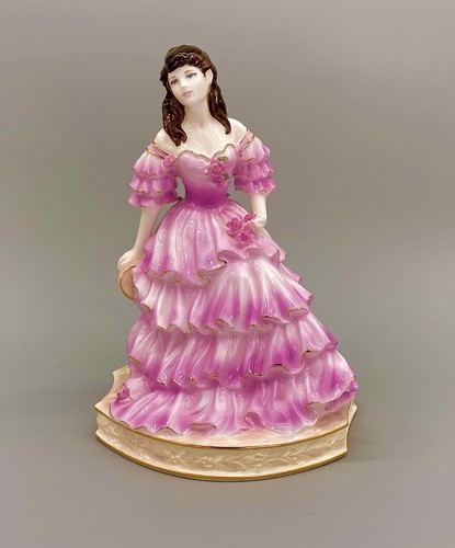 Boxed coalport english - english, rose