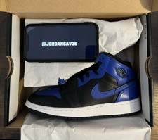 Jordan 1 Mid Hyper Royal GS UK