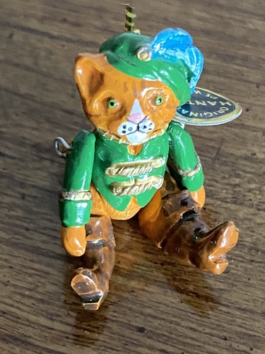 Vtg hantel miniature tiny - hantel, puss