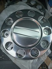 22.5 Inch Stainless steel Wheel Trims 2 Pairs  Of New Old Stock Fire Engine, 
