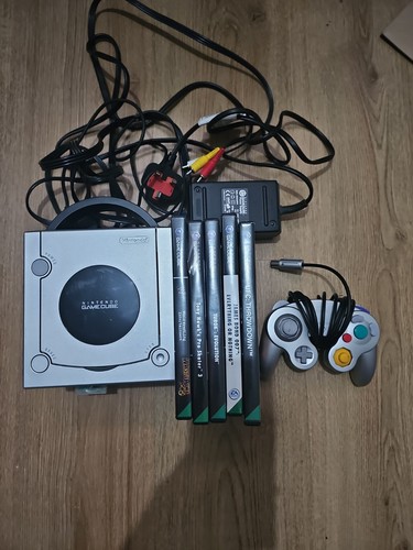 Nintendo gamecube silver - gamecube,