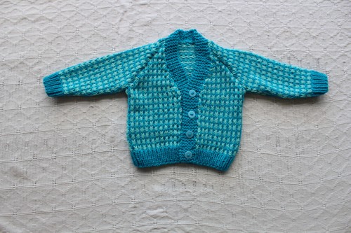 Hand knitted baby clothes - hand,