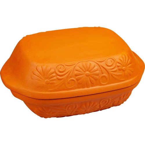 Stoneware clay baker 4l - clay,