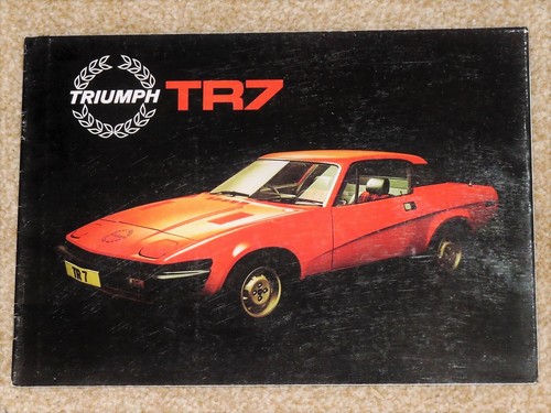 Triumph tr7 sales brochure nov - sales,