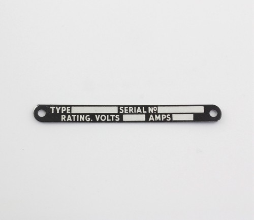 Nameplate 5ub 9306 - 5x,