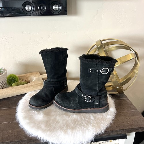 Ugg kensington black leather - kensington,
