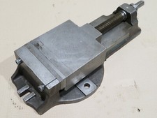 7 1/2" Fixed Base Milling Drilling Machine Vice In Good Condition 6" Opening