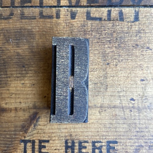 Vintage printers block - printers,