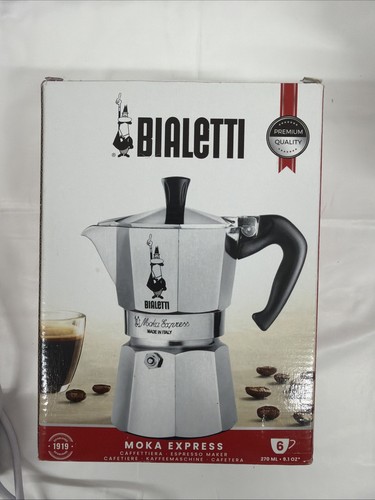 Bialetti 06800 moka stovetop - moka, 6