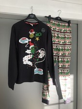 The grinch Christmas pyjamas size M 