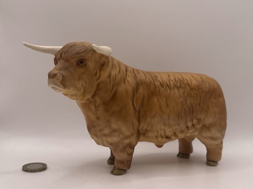 Beswick matt highland - matt, bull