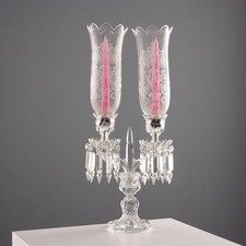 Antique Candelabra Crystal