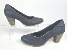 S.Oliver Soft Foam Navy Heels