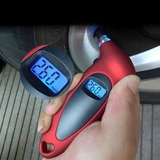 New Digital Tire Pressure Gauge Backlight LCD Tyre Air Monitoring Meter 150PSI H