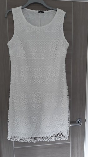 New roman size white - size, lace