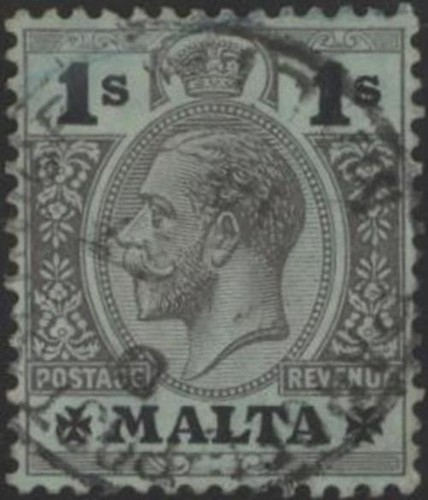 Malta 1914 george 1s - malta,