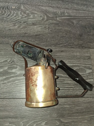 Brass blow lamp torch vintage - blow,