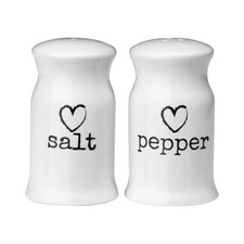 Charm White Salt Pepper