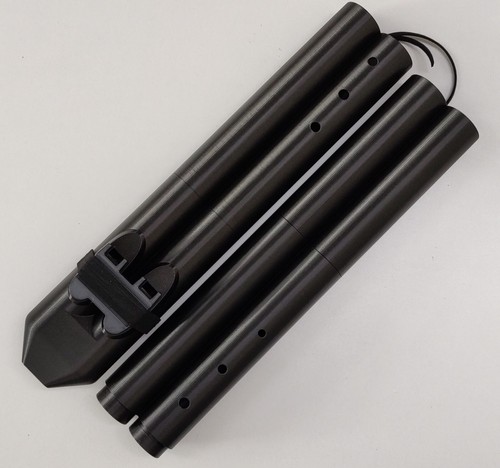 Printed low drone flute - 3d,