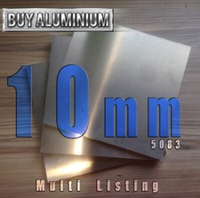 Aluminium plate 10mm - 5083