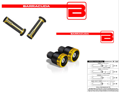 Barracuda gold knobs b lux - barracuda, b-lux