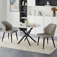 Round dining table marble - ,
