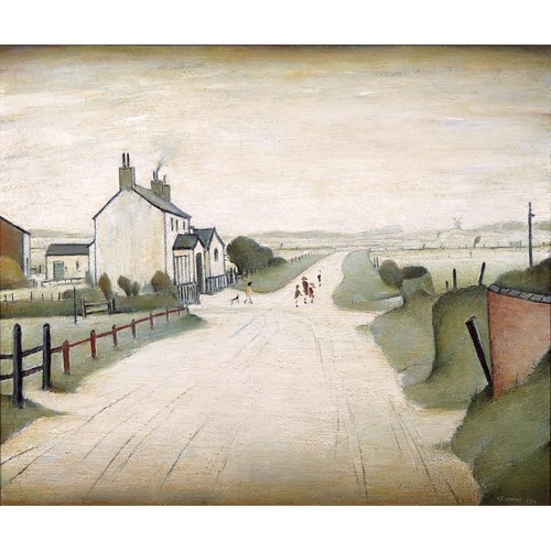 Country road l - road, lowry