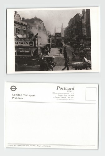 Postcard london transport - london,