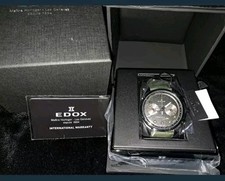 Edox Chronorally Chronograph watch quartz 42mm.