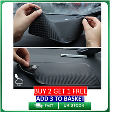 Non-slip Car Dashboard Mat Rubber Mount Holder Phone Stand Anti Slip Keys Pad