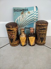 Two Antique tins of Sherwoods Giltone ready mixed Gold Paint