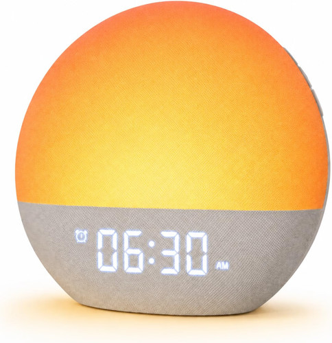 Sunrise alarm clock - alarm, white