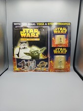 STAR WARS FIGURINE COLLECTION ISSUE 3 YODA/STORMTROOPER DEAGOSTINI METAL FIGURES