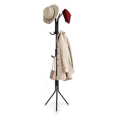 Hooks coat stand hat - coat,