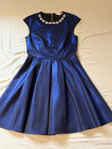 Ted baker blue metallic - ted, skater