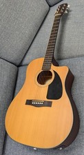 Fender CD-100CE NAT Electro Acoustic Guitar Dreadnought Cutaway