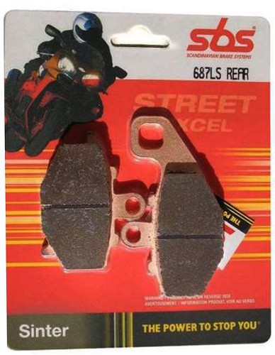Rear brake pads sbs - rear,