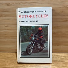 Vintage 1980 Observers Book Of Motorcycles Warne 3rd Edition Robert M Croucher