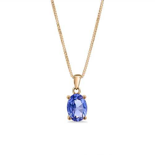 Tanzanite pendant 585 gold - 585,