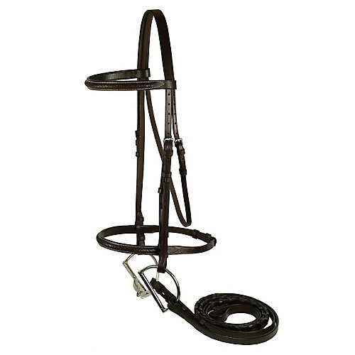 Gatsby braided raised bridle - gatsby,