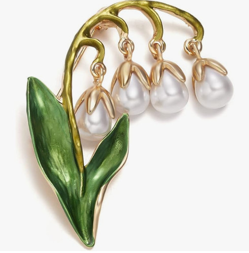 Flower brooch for women - flower,