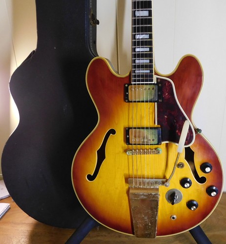 1967 gibson 355 tdsv - gibson,