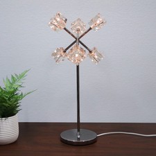 IKEA Clear Glass/Chrome Metal