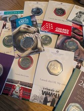 Selection of Royal Mint Exclusive Strike Your Own SYO I Struck This Coins