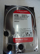 4TB WD Red Plus WD40EFPX NAS Hard Drive, 3.5" HDD, SATA III 6Gb/s, 5400rpm, 256M