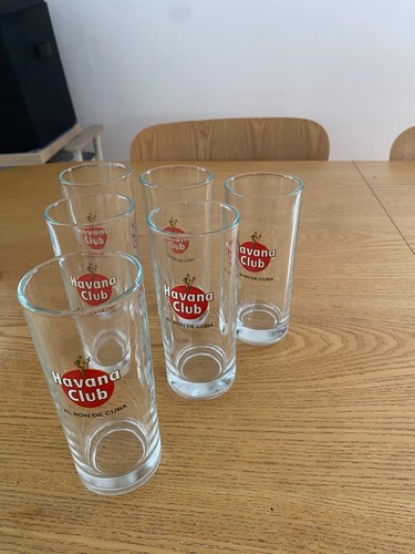 Havana club 2 glasses - 5, 1/2"