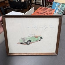 Vintage Classic Car Drawing