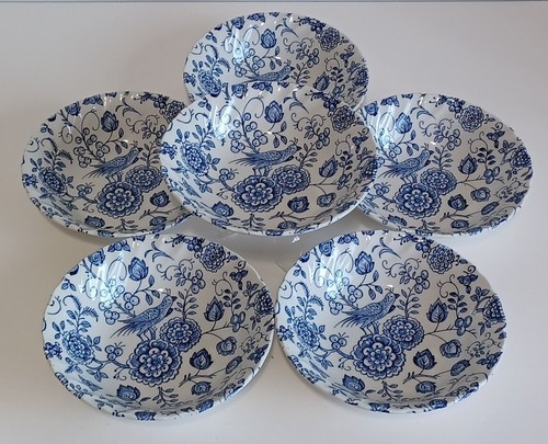 Nankin blue bird desert - 6, 6.5"